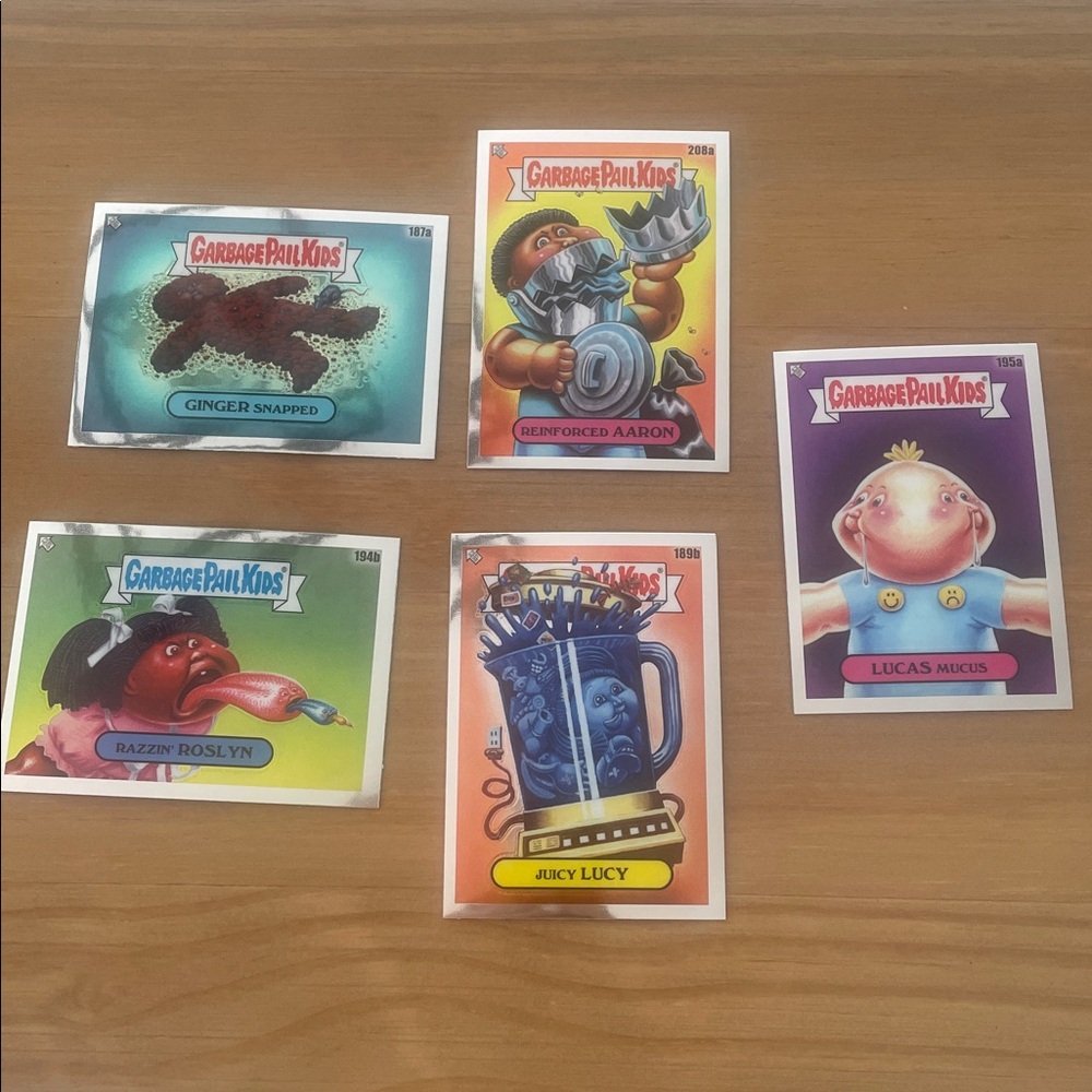 ✨10/$10 GPK SALE✨ Garbage Pail Kids Trading Cards Set 6